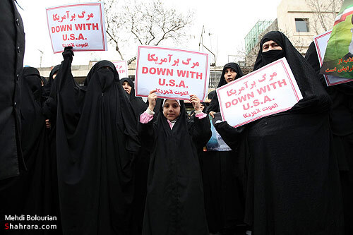 راهپیمایی مردم مشهد در اعتراض به فتنه 25 بهمن