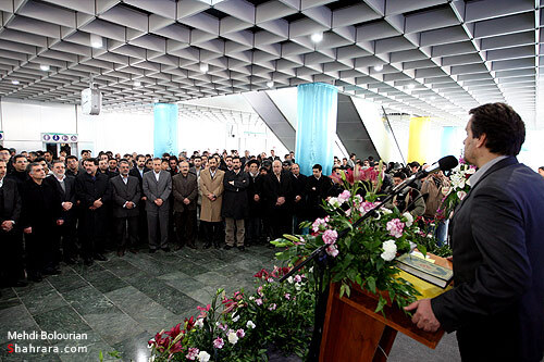 بهره برداري آزمايشي از قطار شهري مشهد