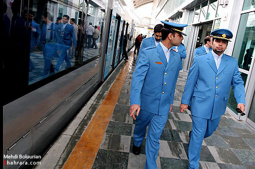 بهره برداري آزمايشي از قطار شهري مشهد