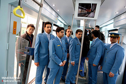 بهره برداري آزمايشي از قطار شهري مشهد