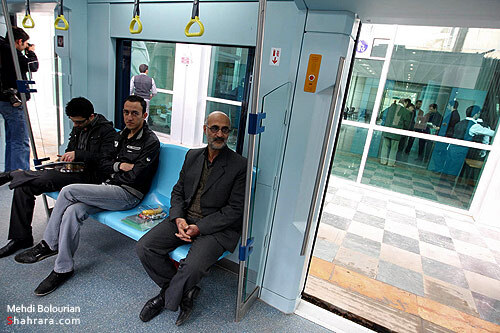 بهره برداري آزمايشي از قطار شهري مشهد