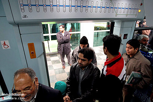 بهره برداري آزمايشي از قطار شهري مشهد