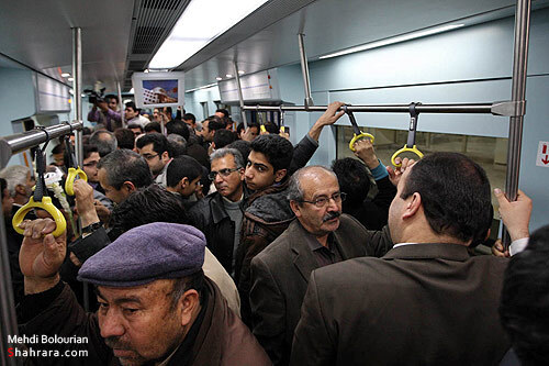 بهره برداري آزمايشي از قطار شهري مشهد