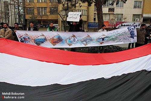 تجمع دانشجويان و طلاب در حمايت از جنبش هاي اسلامي