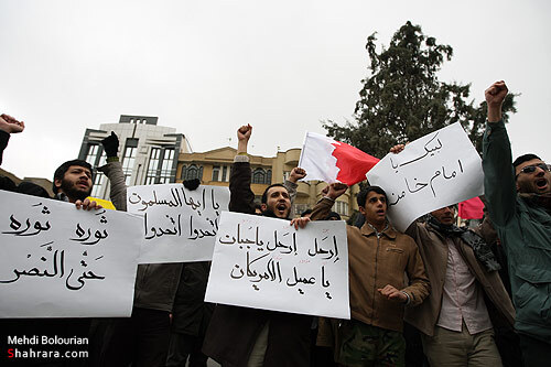 تجمع دانشجويان و طلاب در حمايت از جنبش هاي اسلامي