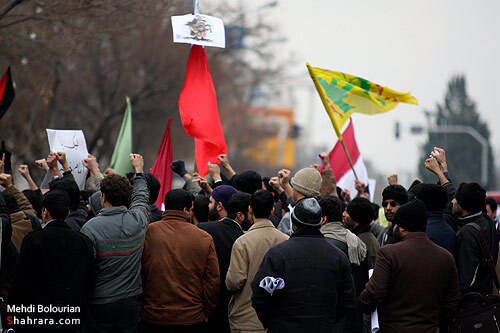 تجمع دانشجويان و طلاب در حمايت از جنبش هاي اسلامي