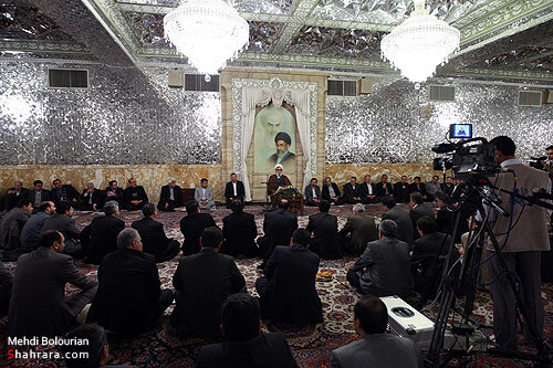 ديدار اعضاي شوراي مركزي نظام مهندسي كشور باتوليت آستان قدس