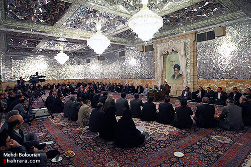 ديدار اعضاي شوراي مركزي نظام مهندسي كشور باتوليت آستان قدس