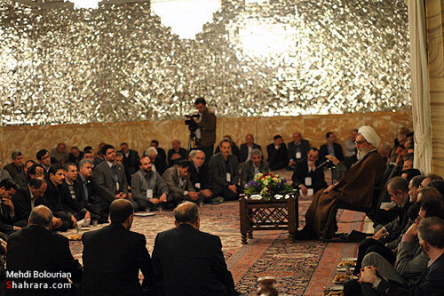 ديدار اعضاي شوراي مركزي نظام مهندسي كشور باتوليت آستان قدس