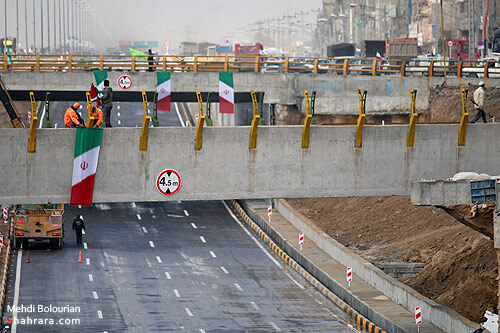افتتاح زيرگذر ميدان امام حسين (ع)