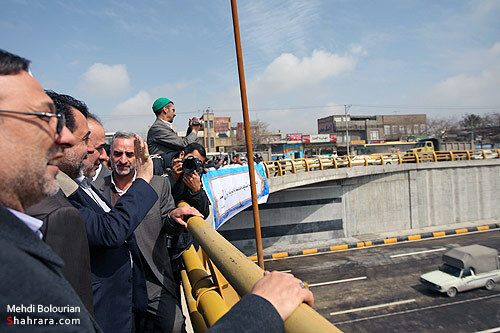 افتتاح زيرگذر ميدان امام حسين (ع)