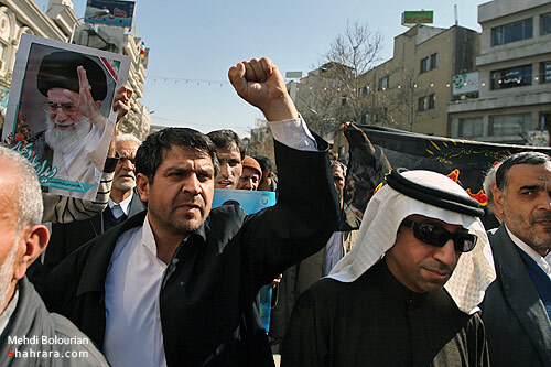 گزارش خبري/ راهپيمايي مردم مشهد در حمايت از مردم بحرين