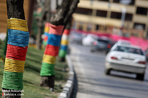 مشهد لباس نو مي پوشد...