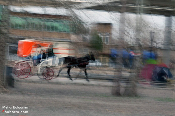 مسافران نوروزی در آرامگاه فردوسی