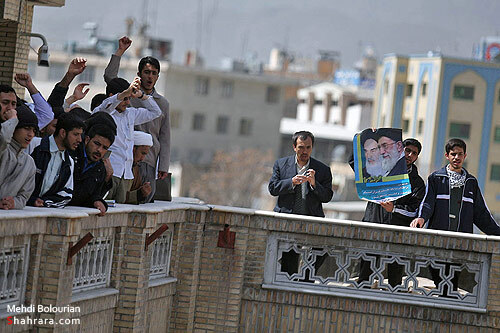 تجمع اعتراض آميز علما و روحانيون در حمايت از مردم بحرين