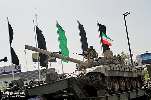 رژه یگانهای نمونه ارتش جمهوری اسلامی-1 