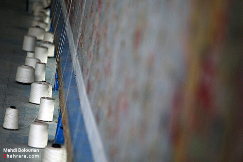 بافت بزرگترين قالي جهان