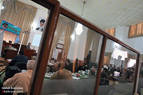 جلسه شوراي شهر با حضور استاندار خراسان