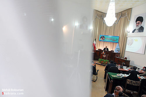 جلسه شوراي شهر با حضور استاندار خراسان