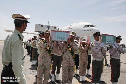 استقبال از 11 شهيد فاطمي 