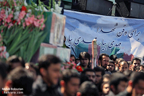 تشییع سردار رشید اسلام شهید عبدالحسین برونسی و 2 شهید گمنام/2 