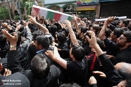 تشییع سردار رشید اسلام شهید عبدالحسین برونسی و 2 شهید گمنام/2 