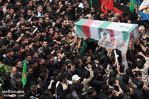 تشییع سردار رشید اسلام شهید عبدالحسین برونسی و 2 شهید گمنام/2 