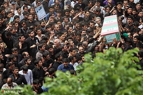 تشییع سردار رشید اسلام شهید عبدالحسین برونسی و 2 شهید گمنام/2 