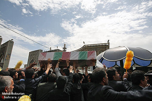 تشییع سردار رشید اسلام شهید عبدالحسین برونسی و 2 شهید گمنام/2 