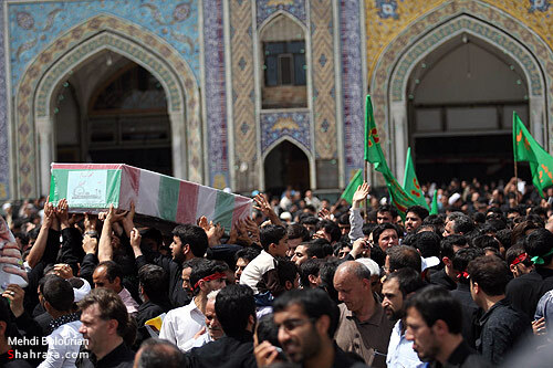 تشییع سردار رشید اسلام شهید عبدالحسین برونسی و 2 شهید گمنام/2 