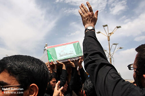 تشییع سردار رشید اسلام شهید عبدالحسین برونسی و 2 شهید گمنام/2 