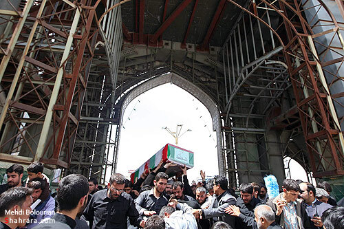 تشییع سردار رشید اسلام شهید عبدالحسین برونسی و 2 شهید گمنام/2 