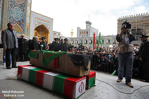 تشییع سردار رشید اسلام شهید عبدالحسین برونسی و 2 شهید گمنام/2 