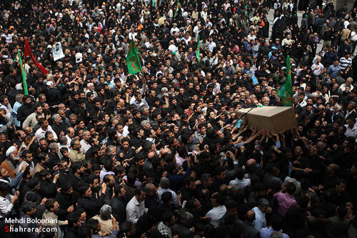 تشییع سردار رشید اسلام شهید عبدالحسین برونسی و 2 شهید گمنام/2 