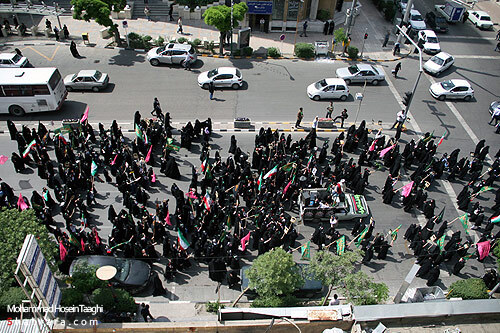 راهپیمایی حافظان حجاب