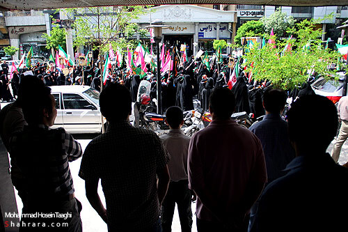 راهپیمایی حافظان حجاب