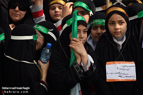 راهپیمایی حافظان حجاب