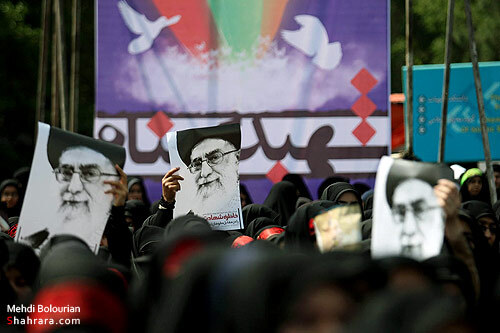 تشييع و تدفين دو شهيد گمنام در دانشگاه فردوسي مشهد