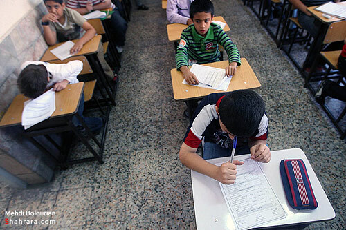 امتحانات پايان سال مدارس