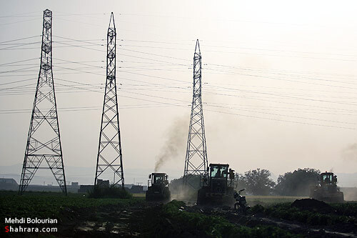 اولين تخريب مزارع آلوده كشف رود در سال 90