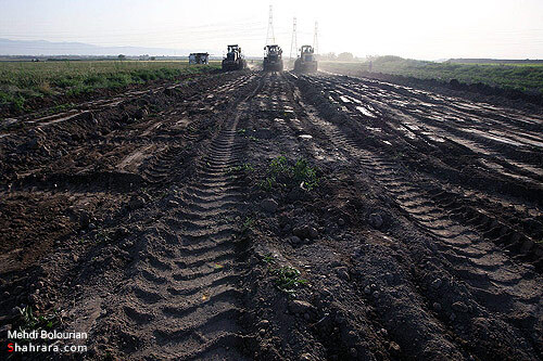 اولين تخريب مزارع آلوده كشف رود در سال 90