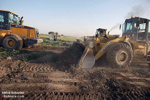 اولين تخريب مزارع آلوده كشف رود در سال 90