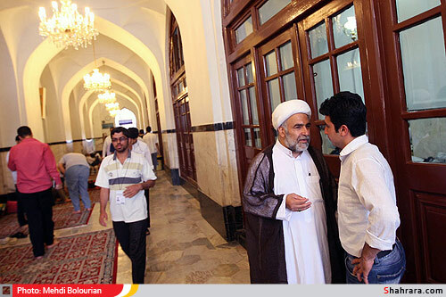 مراسم معنوي اعتكاف در مسجد گوهرشاد