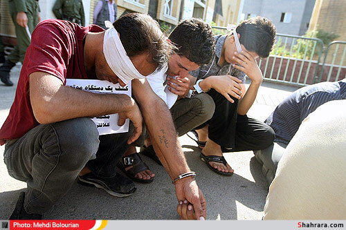 دستگيري اعضاي باند سرقت و زورگيري