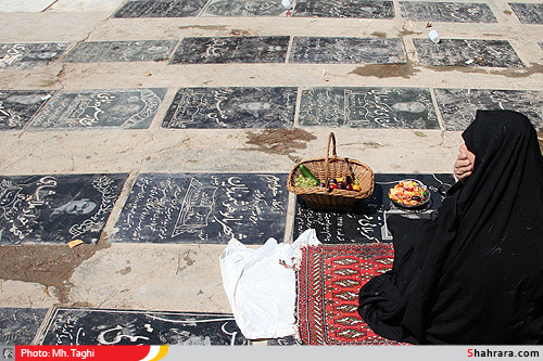 ايام چراغ برات،زيارت اهل قبور