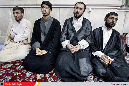 مراسم عمامه گذاري طلاب در مشهد