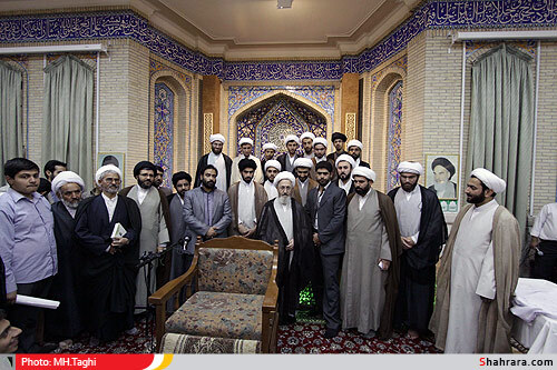 مراسم عمامه گذاري طلاب در مشهد