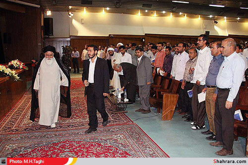 همايش انديشه هاي آسماني با حضور آيت الله علم الهدي