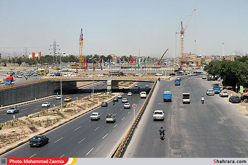 پروژه تقاطع غیر همسطح و میدان امام حسین (ع) 