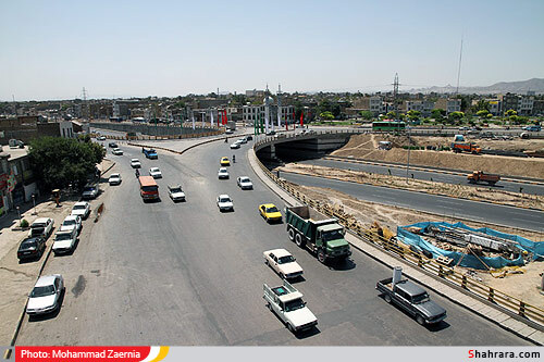 پروژه تقاطع غیر همسطح و میدان امام حسین (ع) 